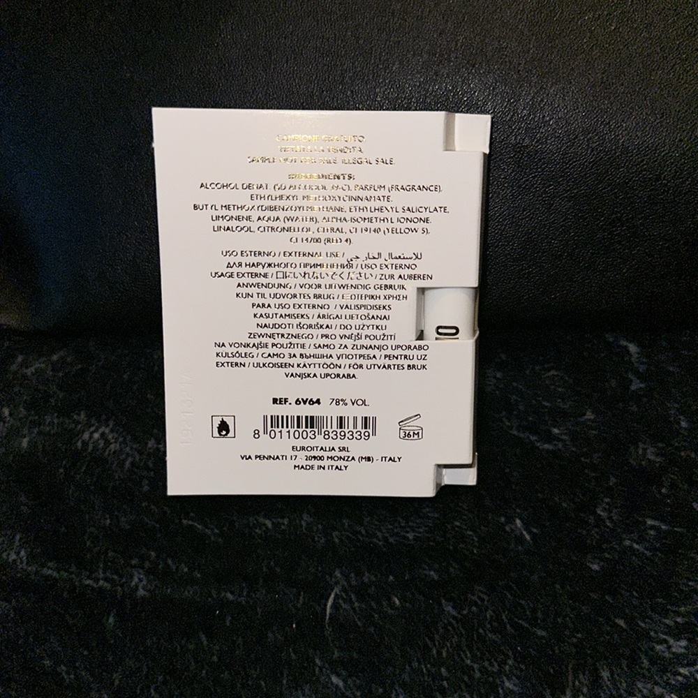 MOSCHINO TOY 2 🧸 Eau De Parfum 1ML/0.03 US Fl Oz. Sample - Picture 4 of 4